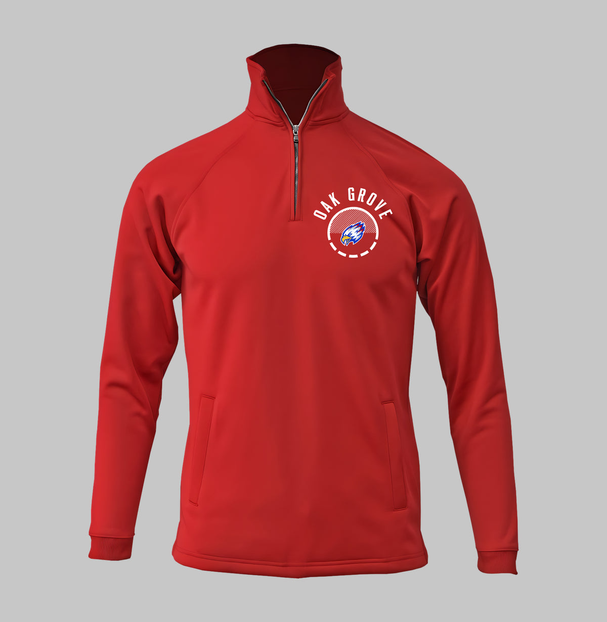 2026 CYB On Court Oak Grove Basketball 1/4 Zip Performance Fleece