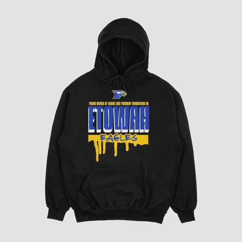 Eagles Youth Football Drip Hoodie