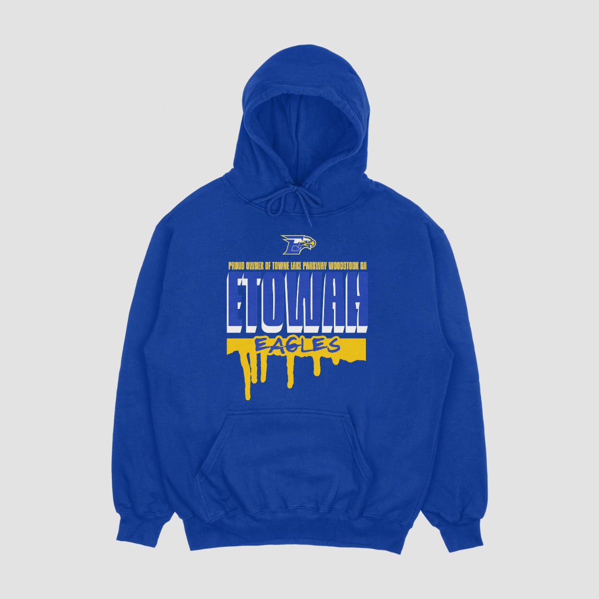 Eagles Youth Football Drip Hoodie