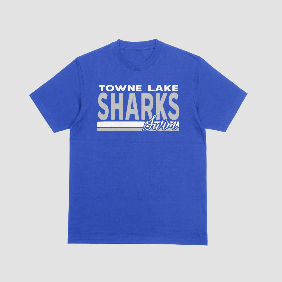 Sharks Stripes Swim T-Shirt