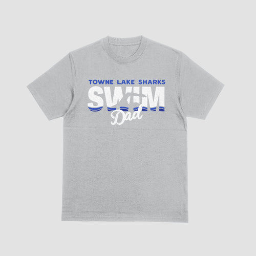 Sharks Swim Dad Swim T-Shirt
