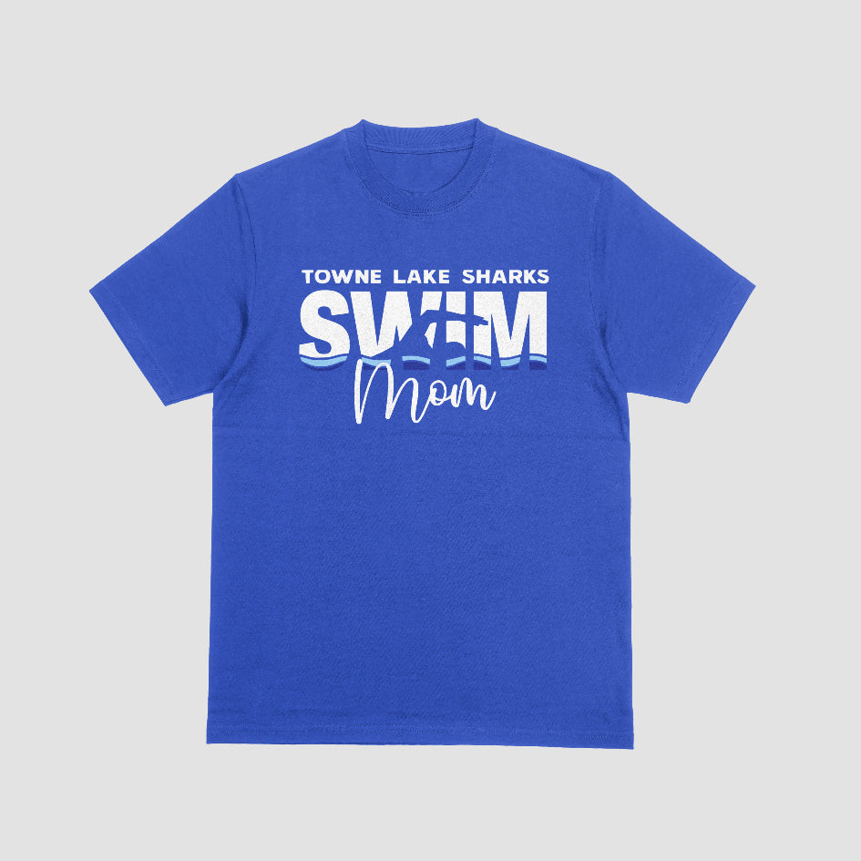 Sharks Swim Mom T-Shirt