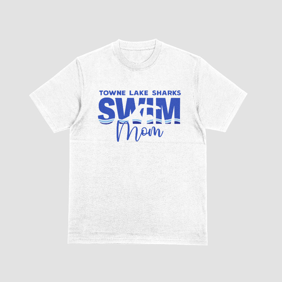 Sharks Swim Mom T-Shirt