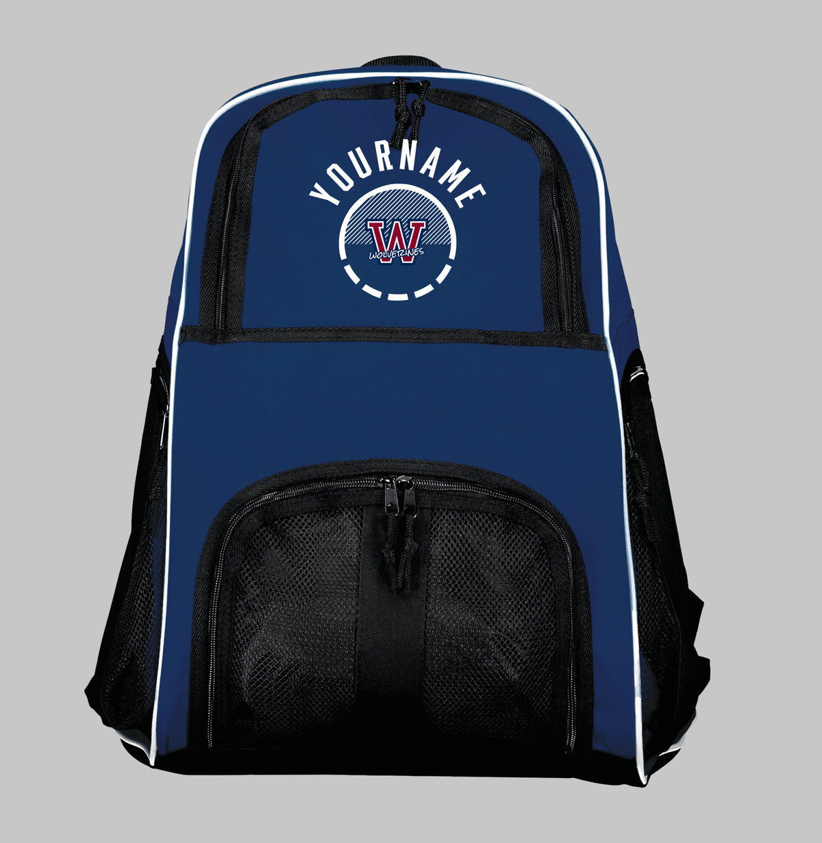 2026-2027 CYB On Court Custom Woodstock Wolverines Ball Carrying Player Backpack