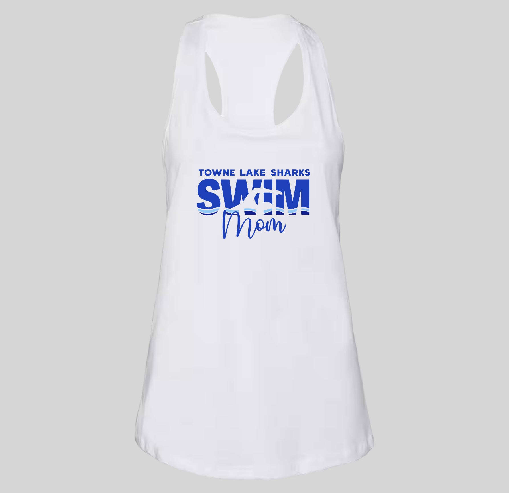 Sharks Swim Mom Tank