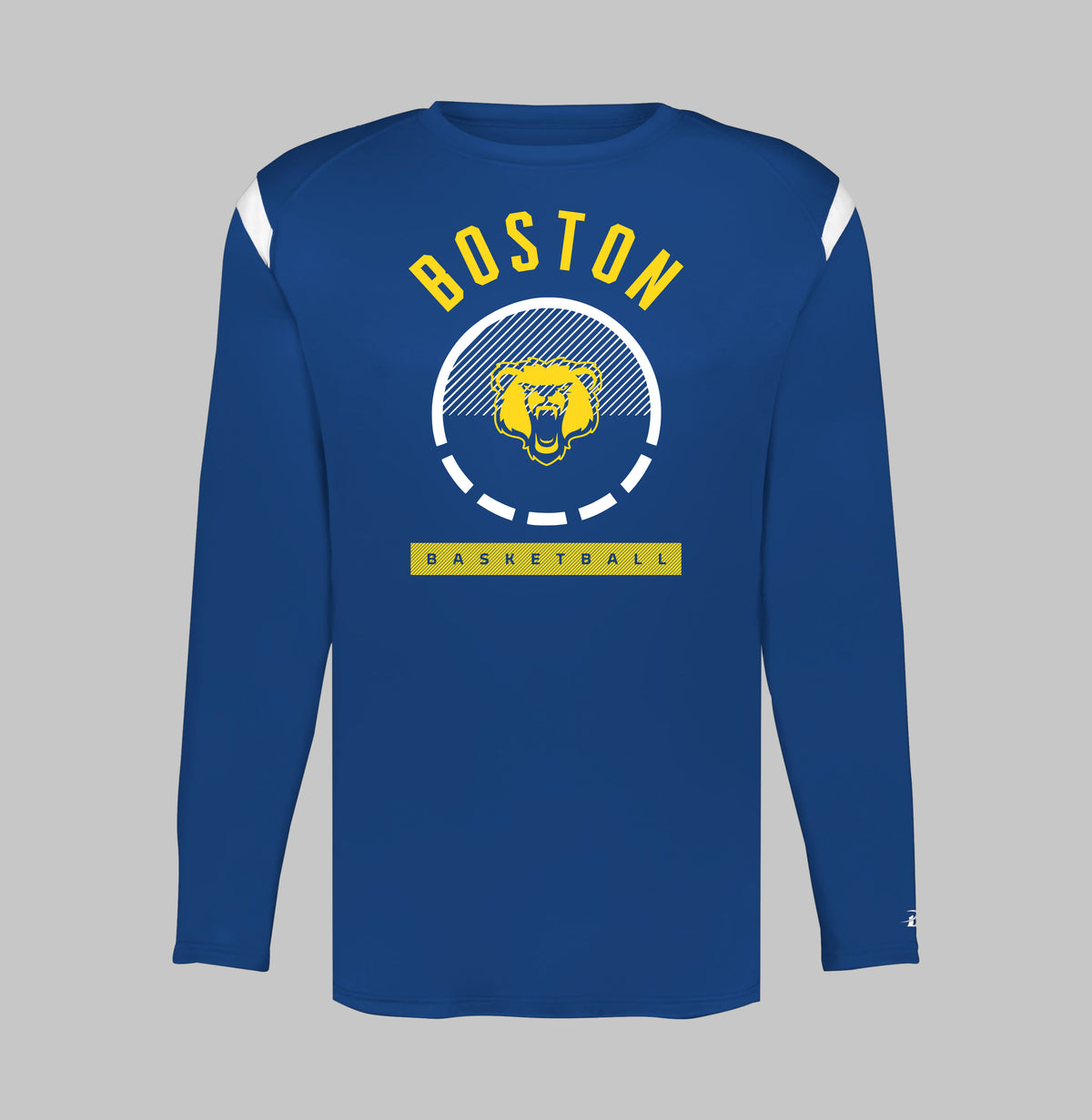 2026-2027 CYB On Court Boston Bears Long Sleeve Shooting Shirt