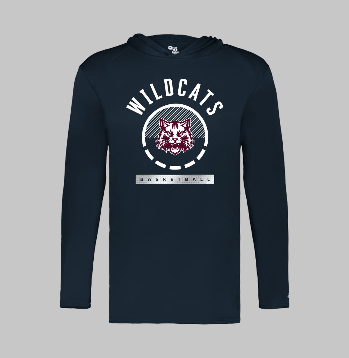 2026-2027 CYB On Court Woodstock Wildcats Hooded Long Sleeve Shooting Shirt