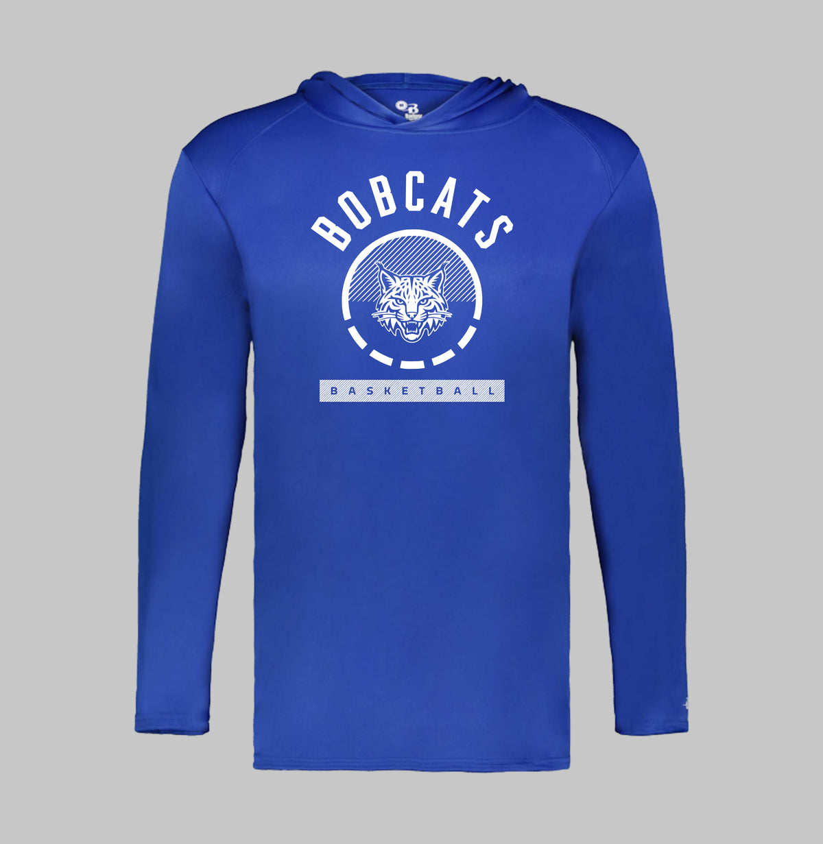 2026-2027 CYB On Court Bascomb Bobcats Hooded Long Sleeve Shooting Shirt