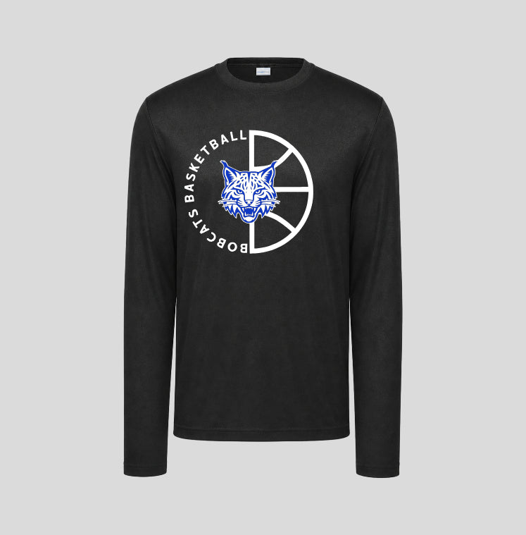 Bascomb Bobcats Basketball Long Sleeve Performance/Shooting Shirt