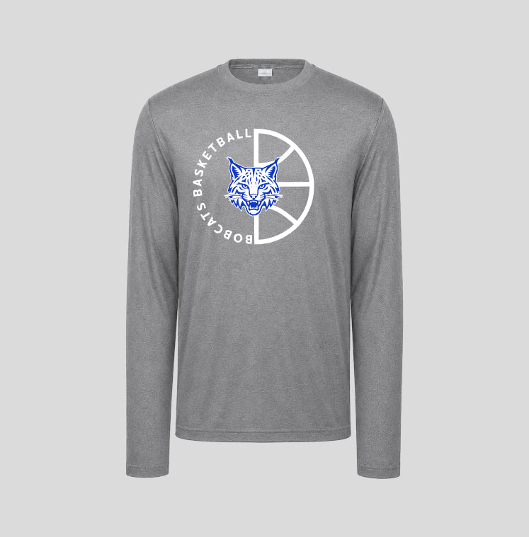 Bascomb Bobcats Basketball Long Sleeve Performance/Shooting Shirt