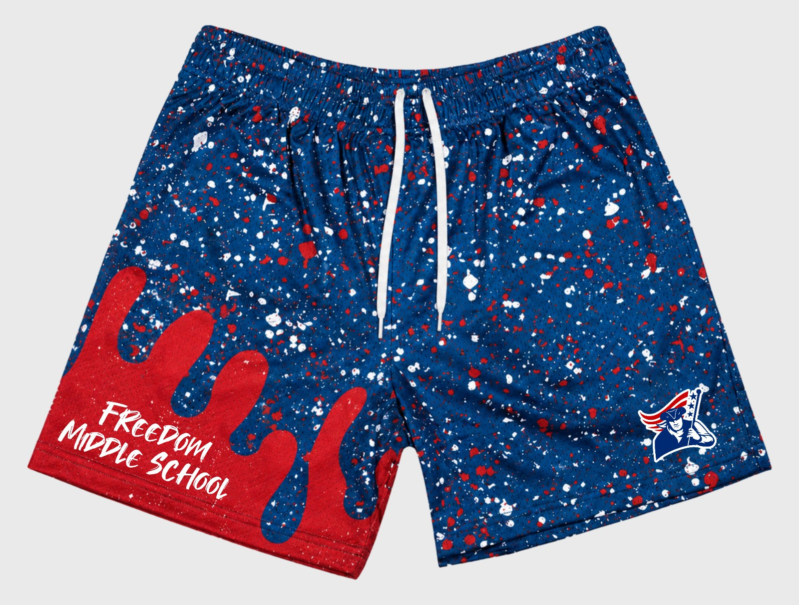 Freedom Middle School Drip Shorts