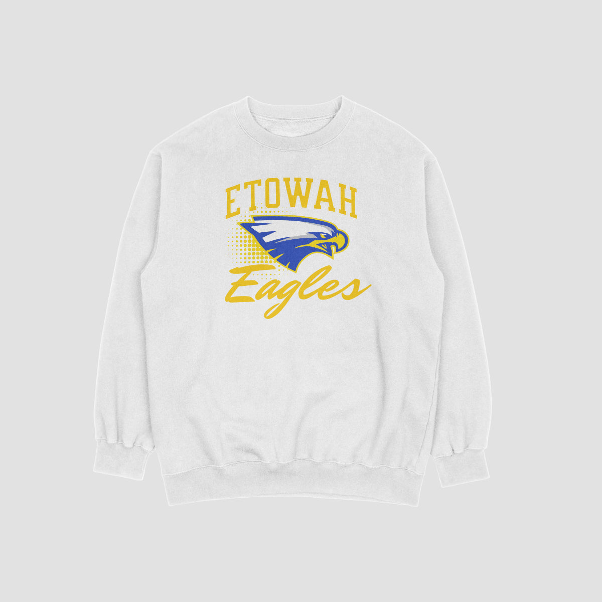 Etowah Youth Football Hard in the Paint Crewneck Sweatshirt