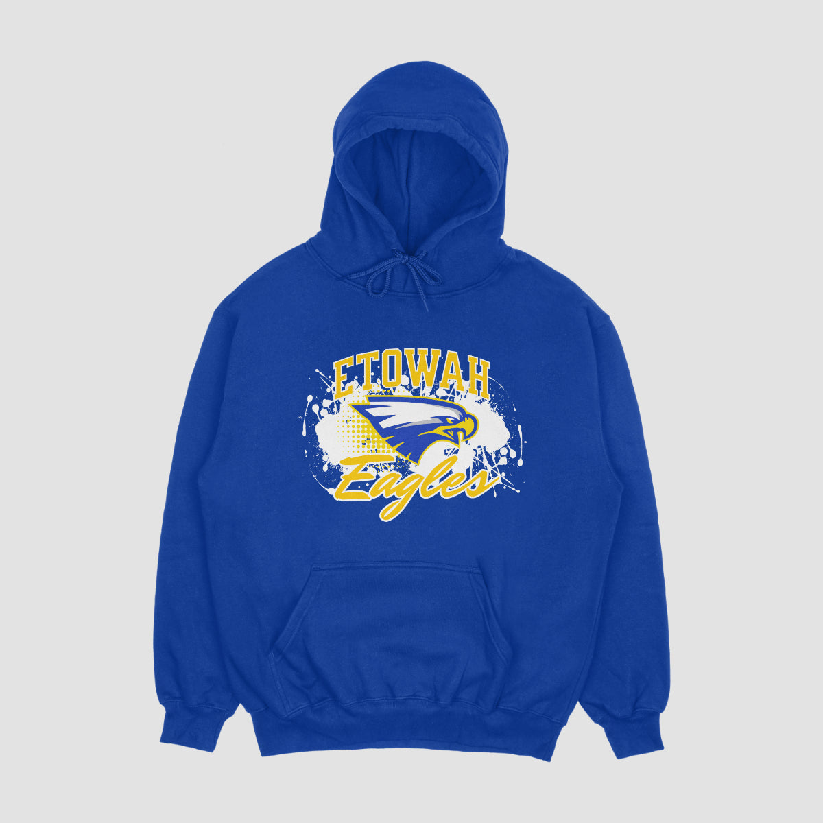Eagles Youth Football hard in the Paint Hoodie