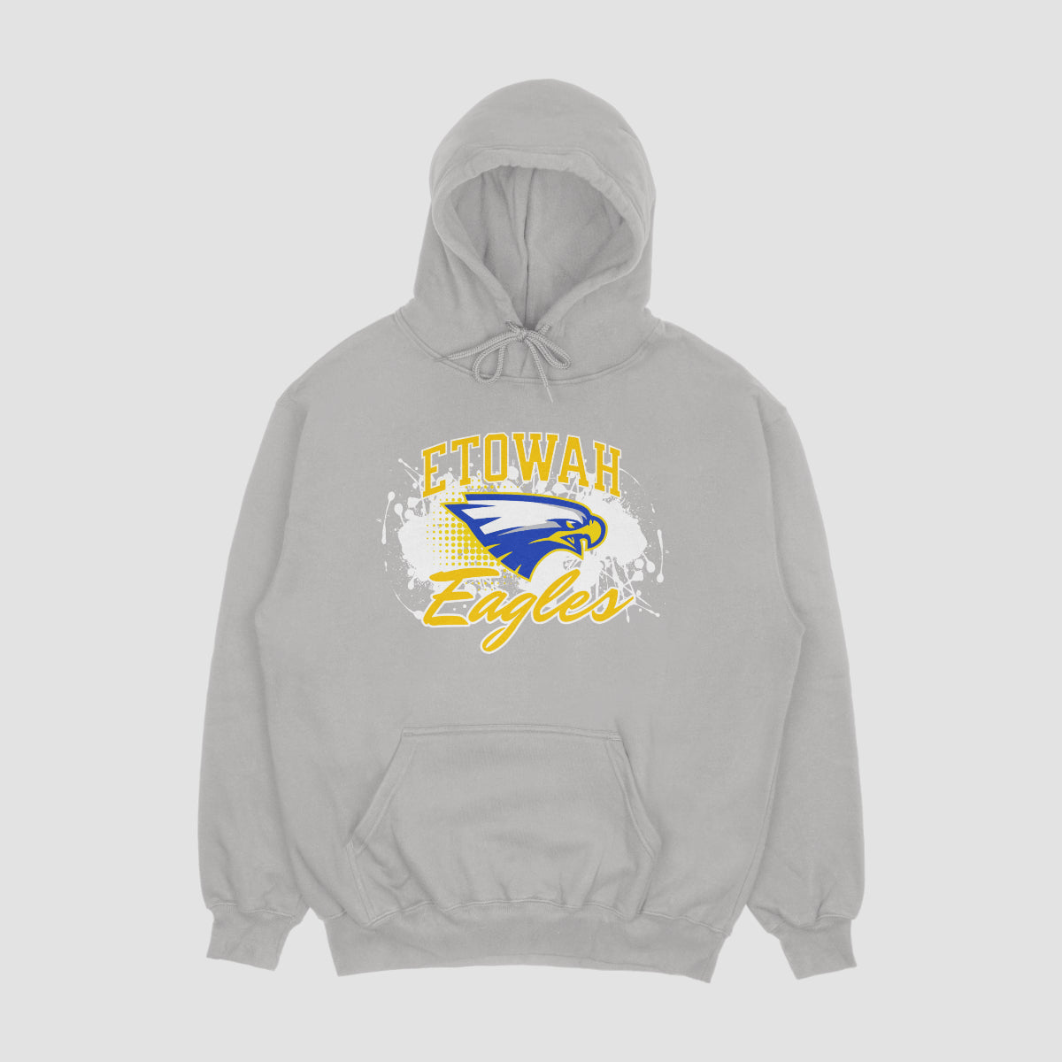 Eagles Youth Football hard in the Paint Hoodie