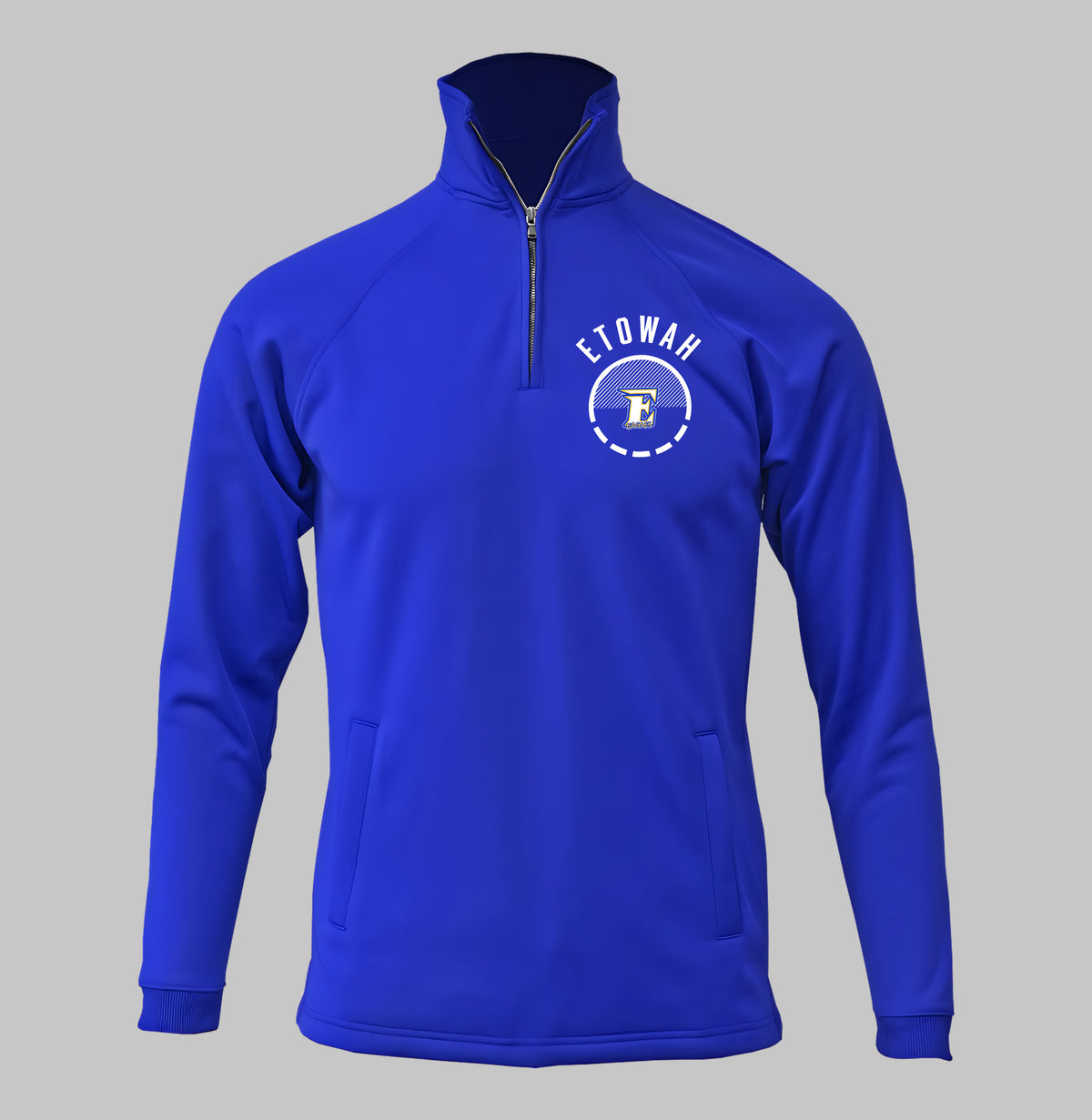 2026-2027  CYB On Court Etowah Eagles 1/4 Zip Performance Hoodie