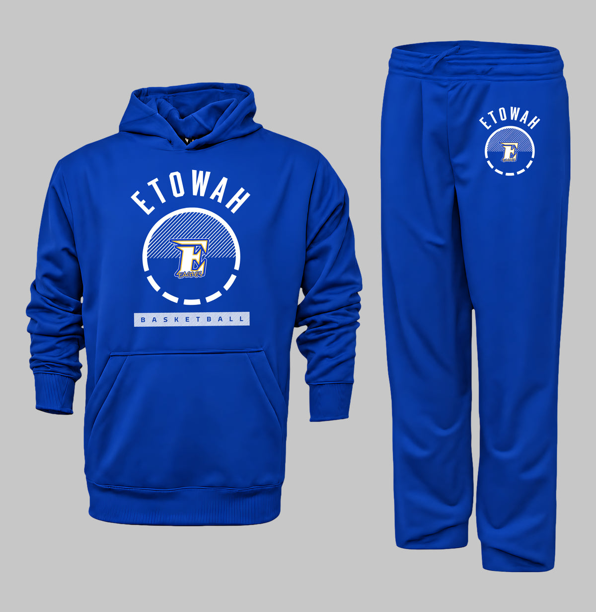 2026-2027 CYB On Court Etowah Eagles Performance Fleece Hoodie & Pants Set