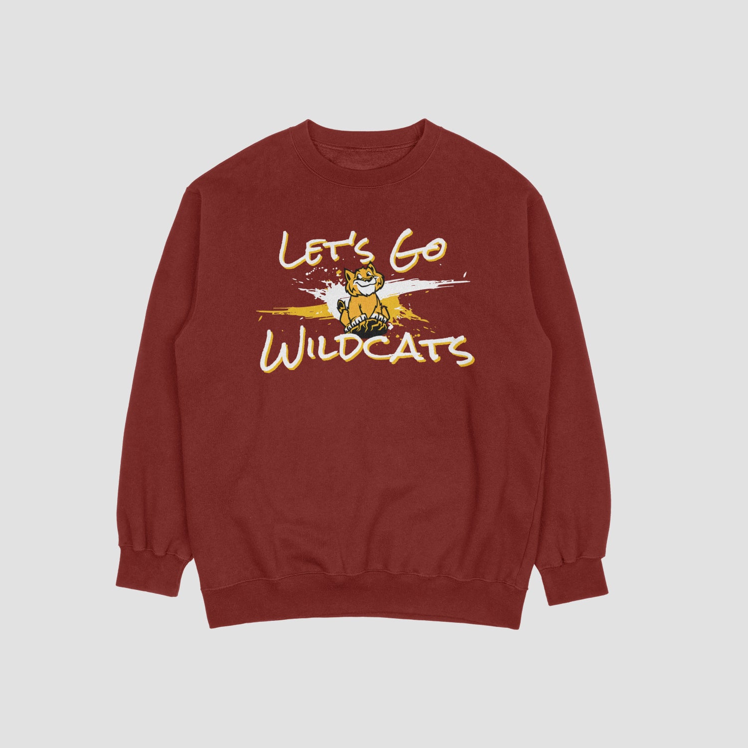 Holly Springs Proud Let's Go Wildcat Sweatshirt