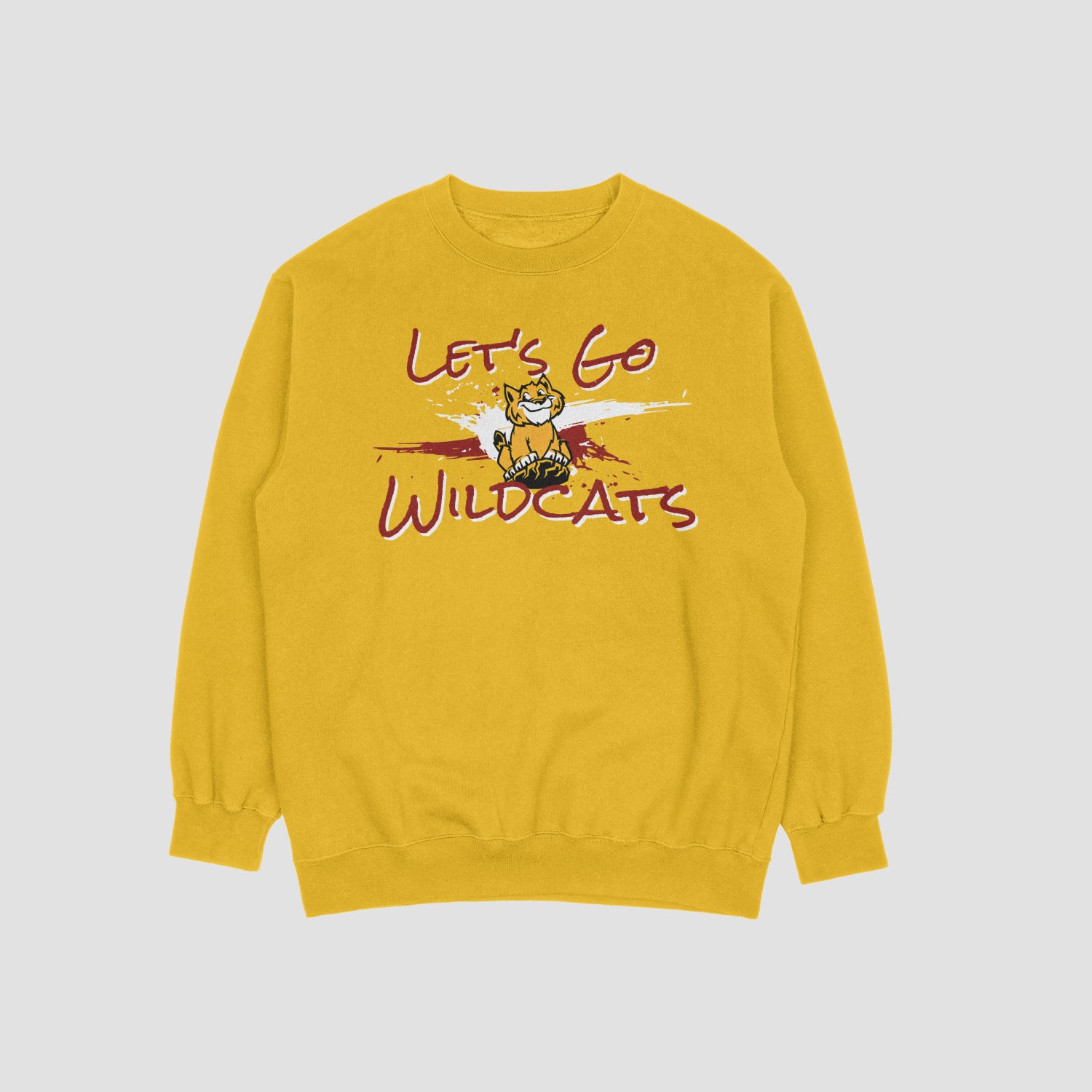 Holly Springs Proud Let's Go Wildcat Sweatshirt