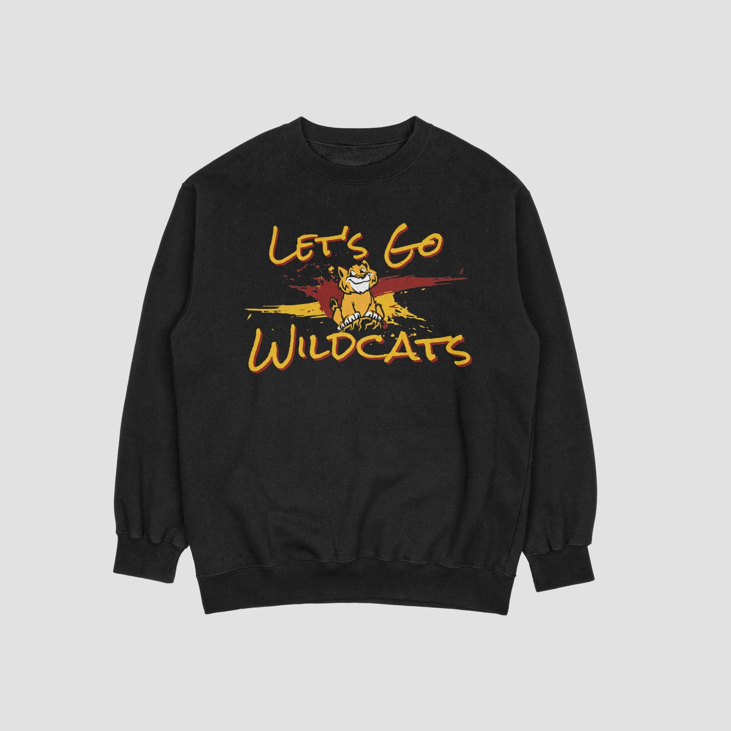 Holly Springs Proud Let's Go Wildcat Sweatshirt