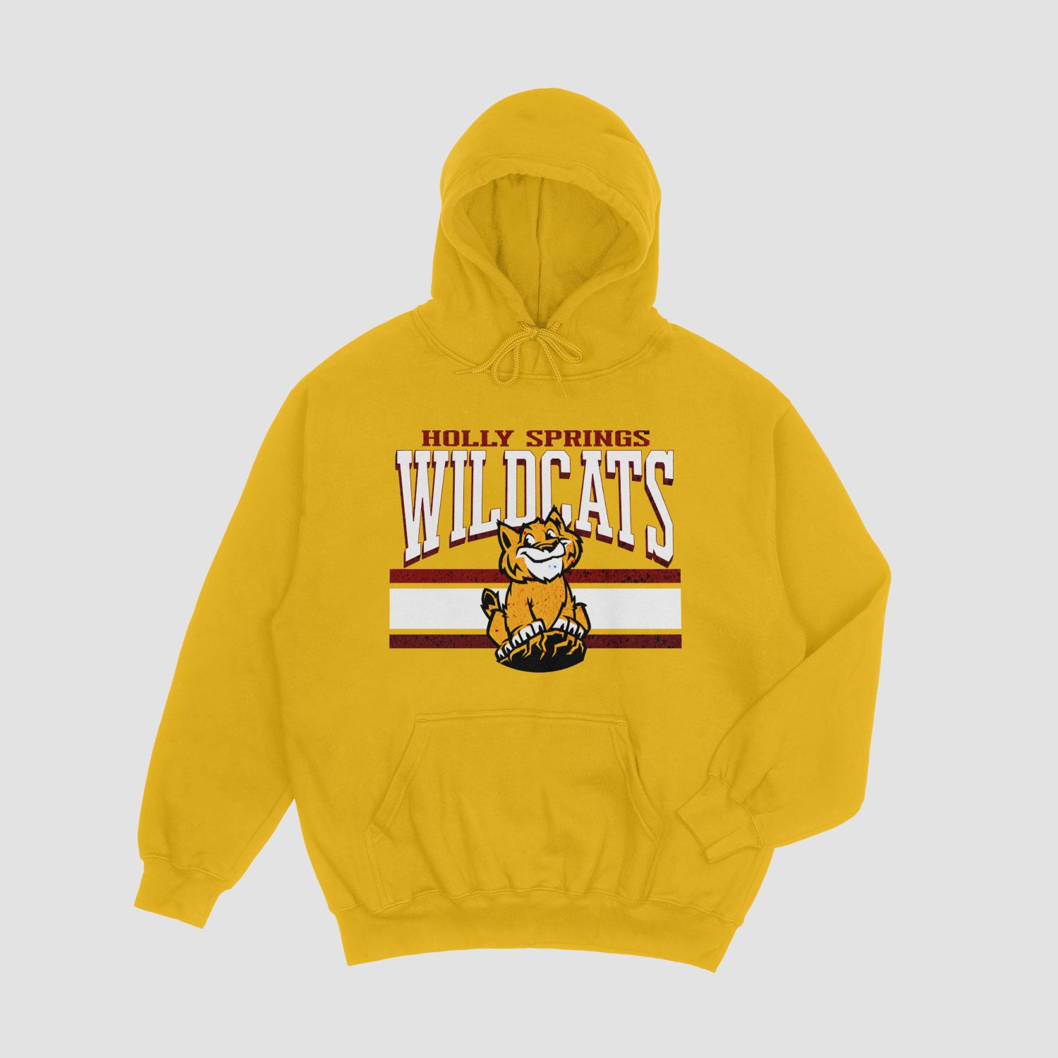 Holly Springs Wildcats Stripe Hoodie