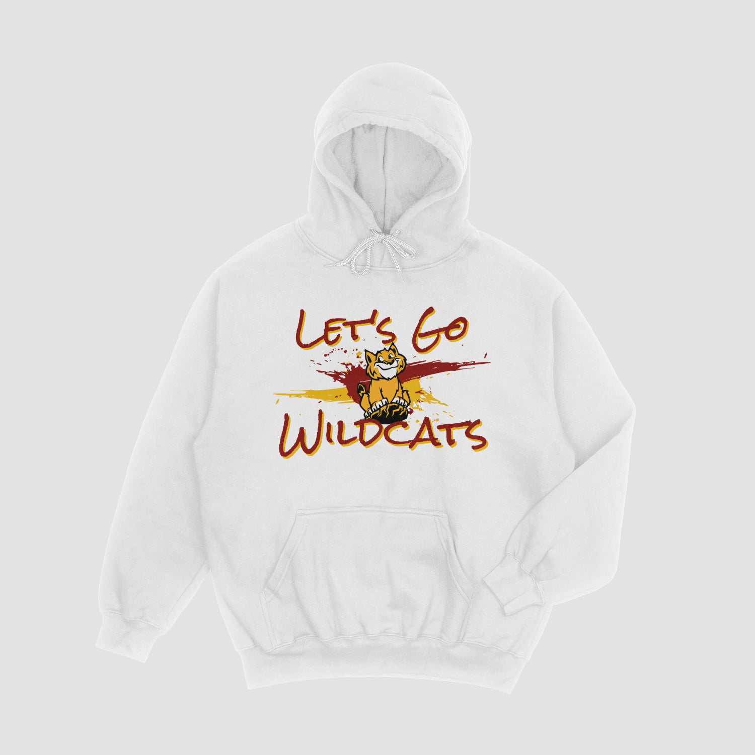 Holly Springs Let's Go Wildcats Hoodie
