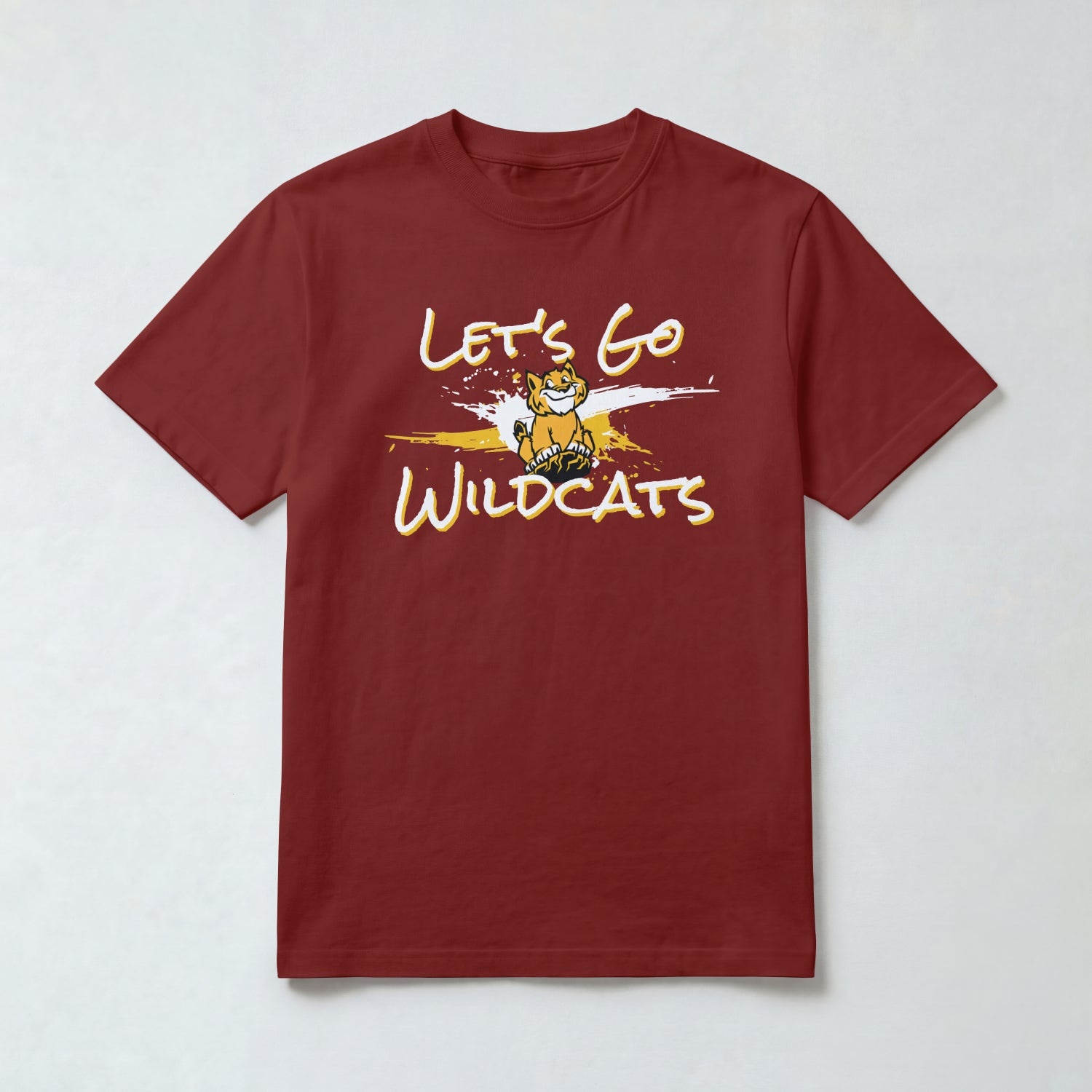 Holly Springs Proud Let's Go Wildcats T-Shirt