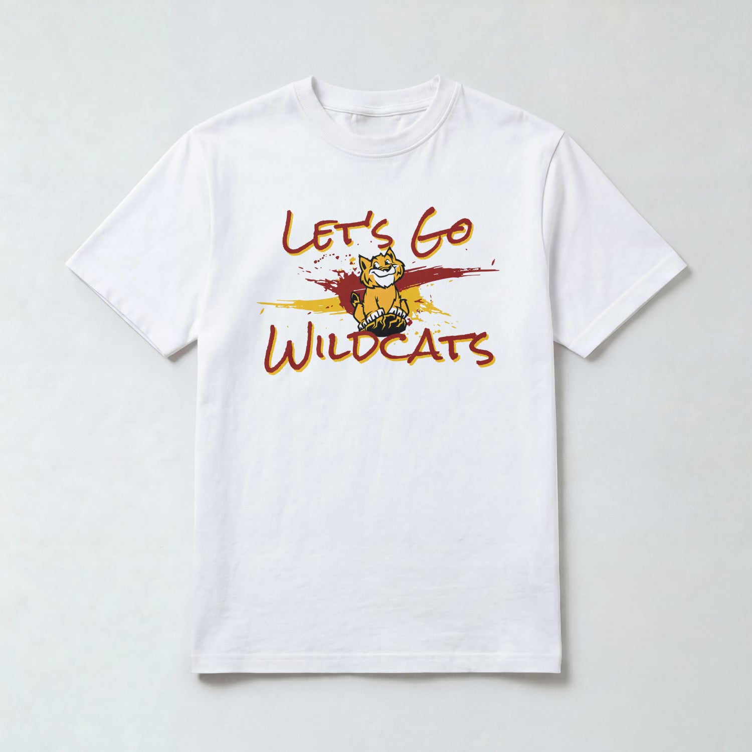 Holly Springs Proud Let's Go Wildcats T-Shirt