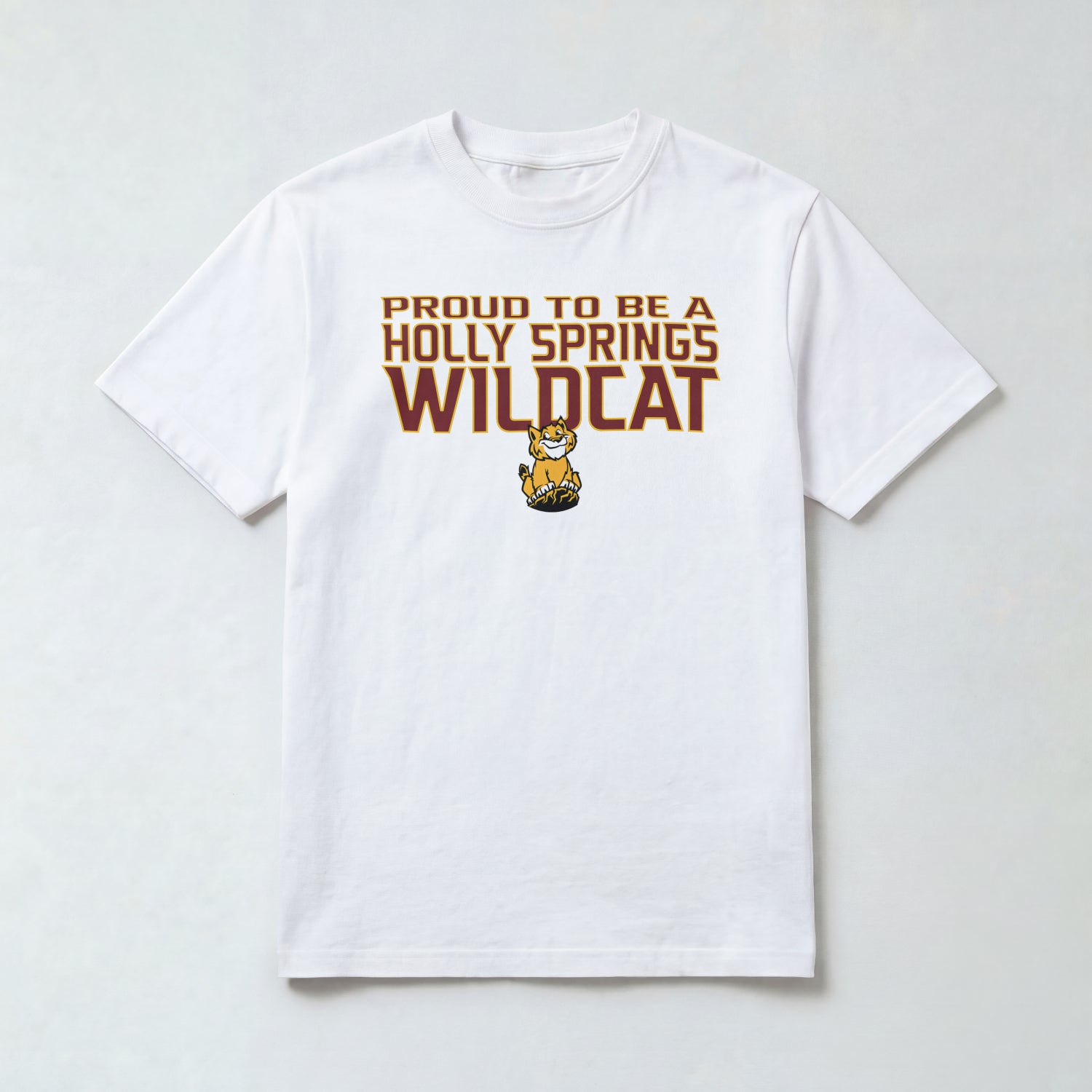 Holly Springs Proud to Be a Wildcat T-Shirt