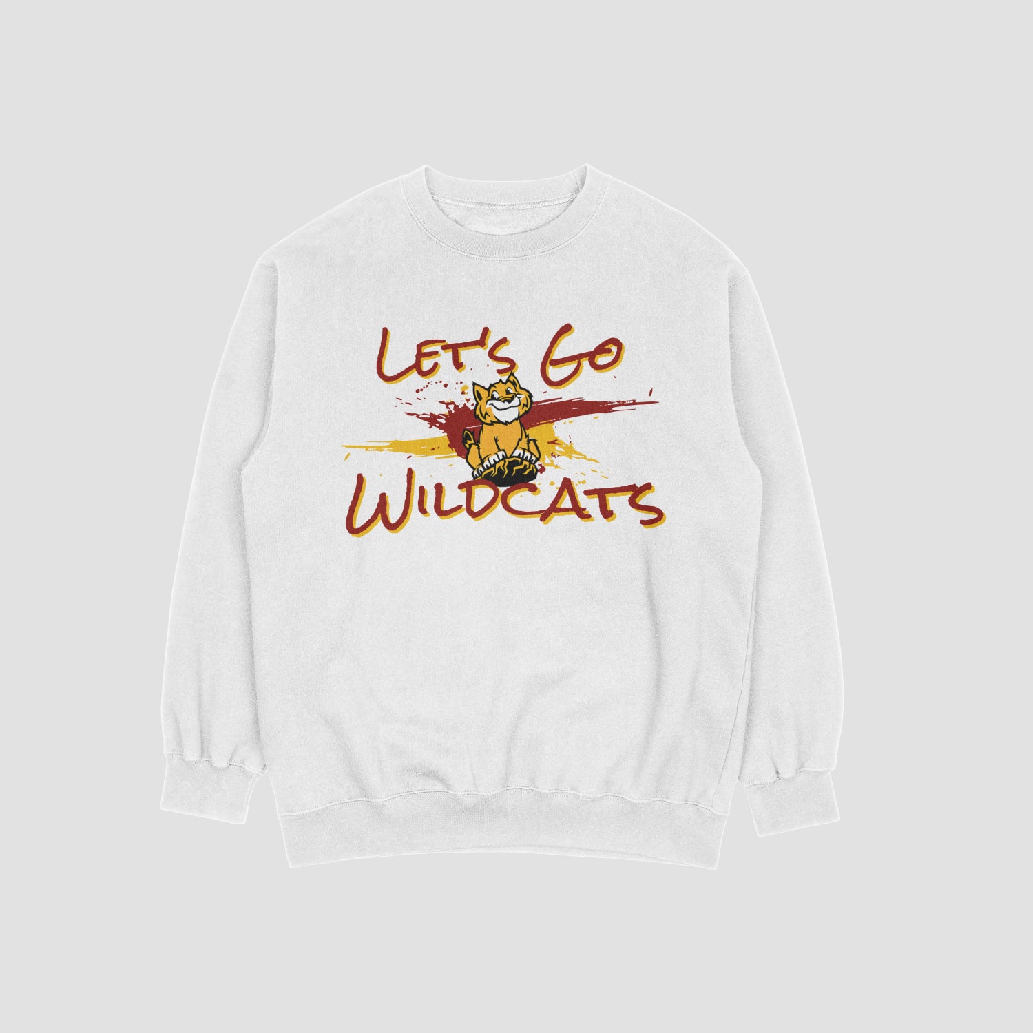 Holly Springs Proud Let's Go Wildcat Sweatshirt