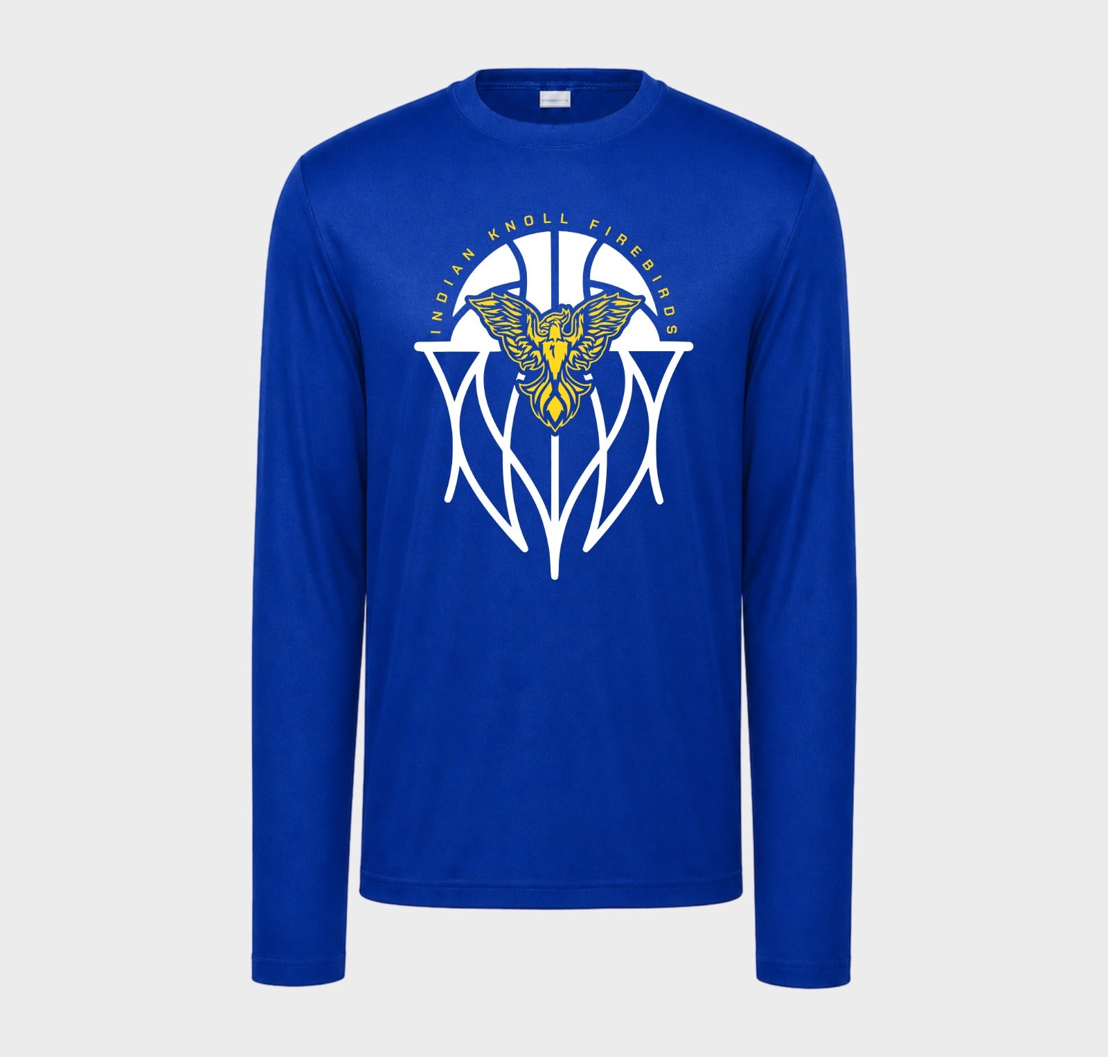 Indian Knoll Basketball Long Sleeve Performance/Shooting Shirt