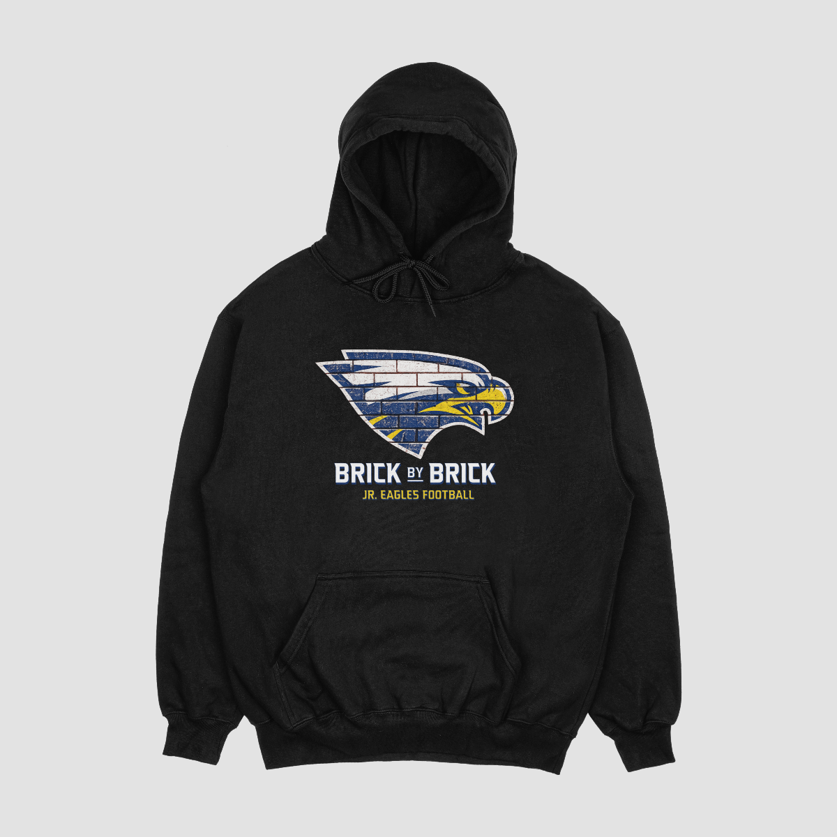 Jr. Eagles Football Brick by Brick Hoodie