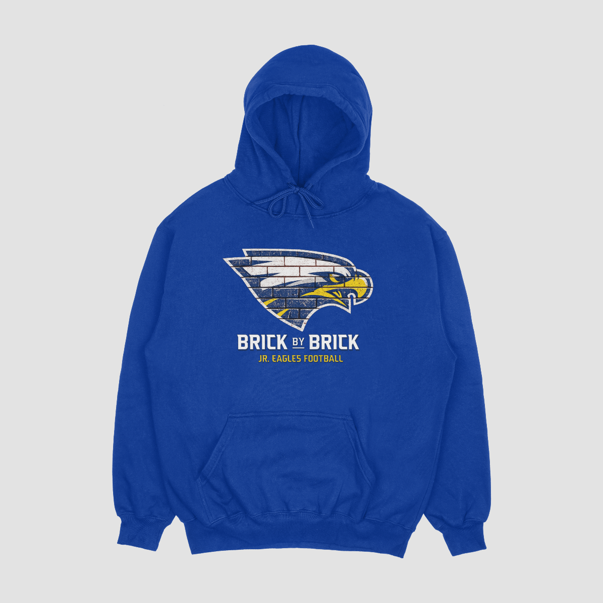 Jr. Eagles Football Brick by Brick Hoodie