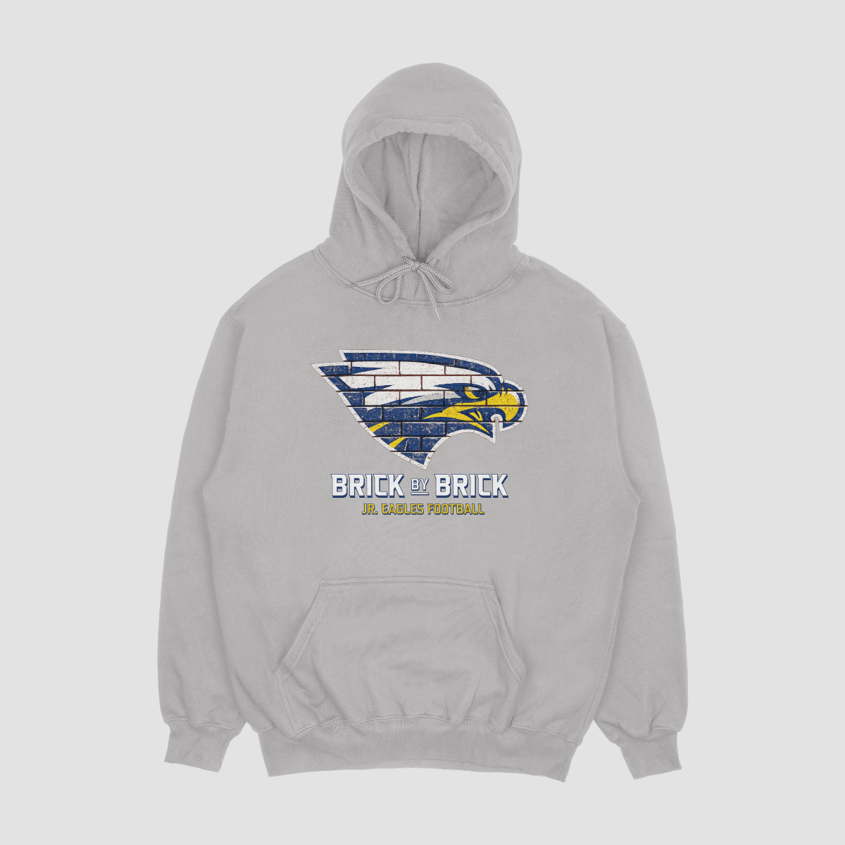 Jr. Eagles Football Brick by Brick Hoodie