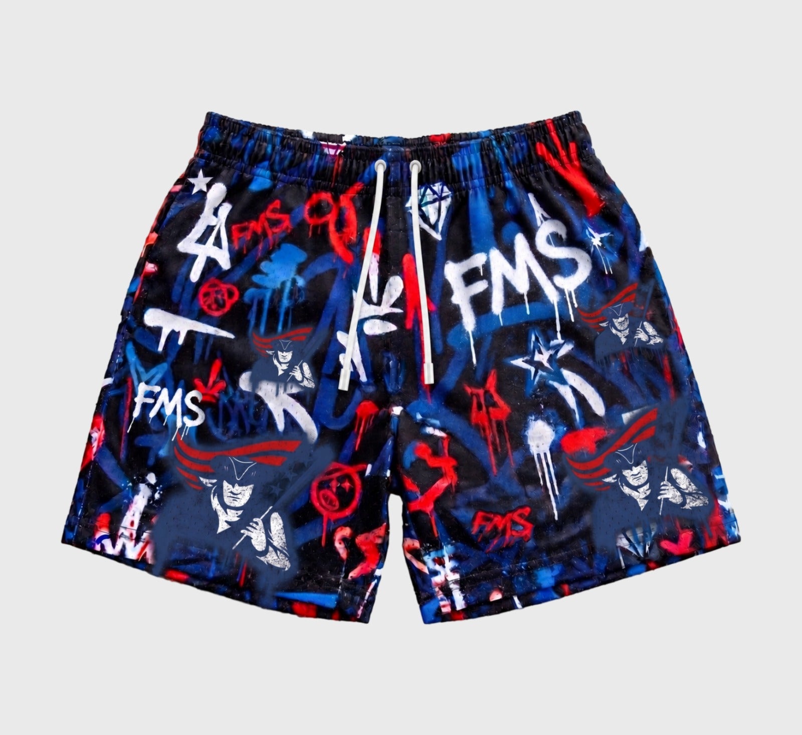 Freedom Middle School Graffiti Drip Shorts