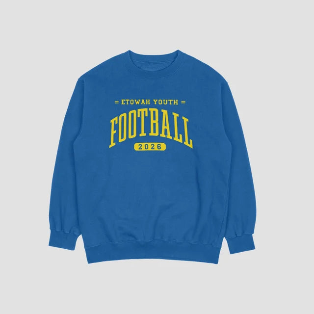 Etowah Youth Football Crewneck Sweatshirt