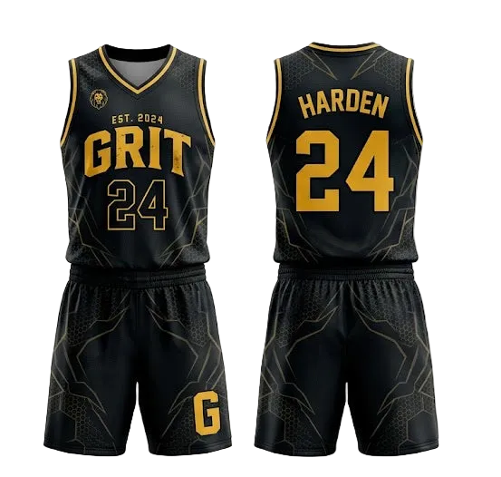 Elite Full-Dye Sublimated Basketball Uniform Set