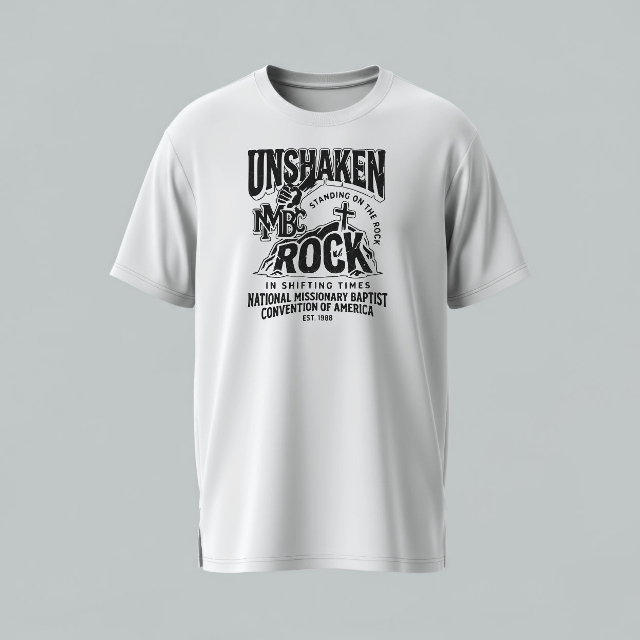 NMBCA Simple T-Shirt Unshaken