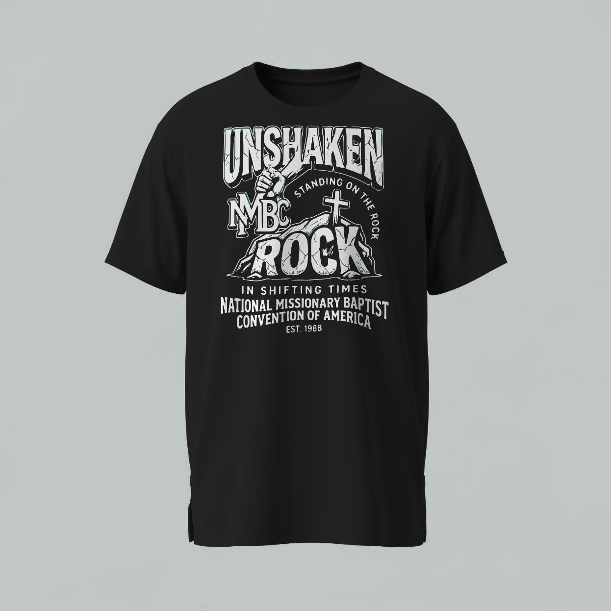 NMBCA Simple T-Shirt Unshaken