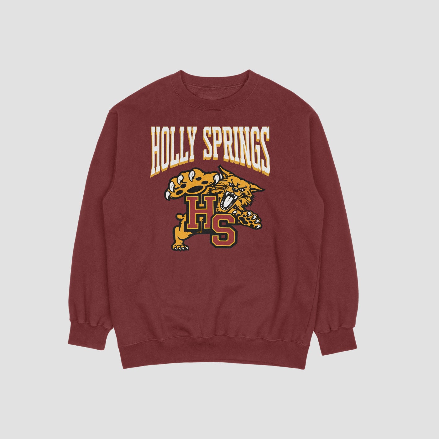 Holly Springs Wildcats Bold Sweatshirt